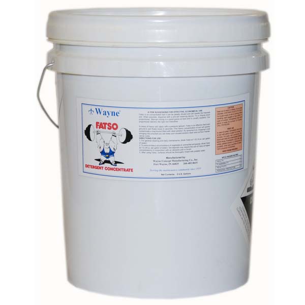 FATSO ANIMAL FATS/OILS DEGREASER CONC., 5-GAL – The Janitors Supply Co ...
