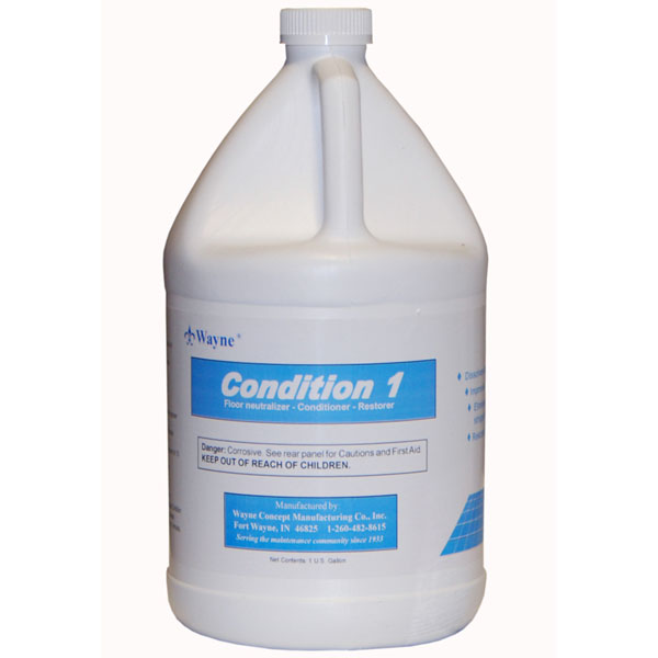 CONDITION1 FLOOR CONDITIONER, 1GAL The Janitors Supply Co., Inc.