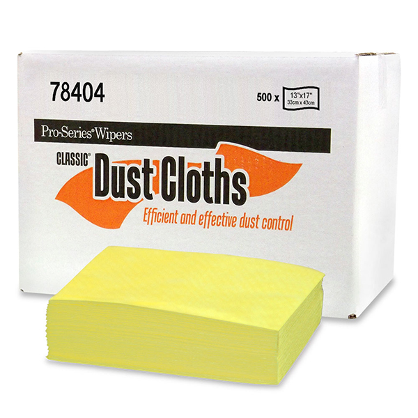 CLASSIC TREATED DUST CLOTH, YELLOW,13″x17″, PK/50 78404 – The