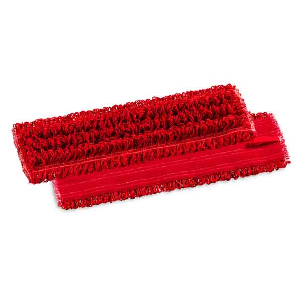 ProMop MicroFiber Flat Mop Heads 18” Red - 12 pack - ProVetLogic