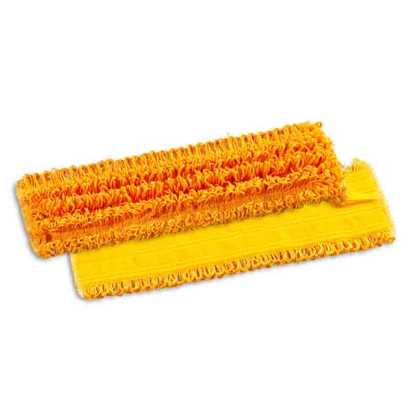 Microfiber Mops, Orange Looped-end