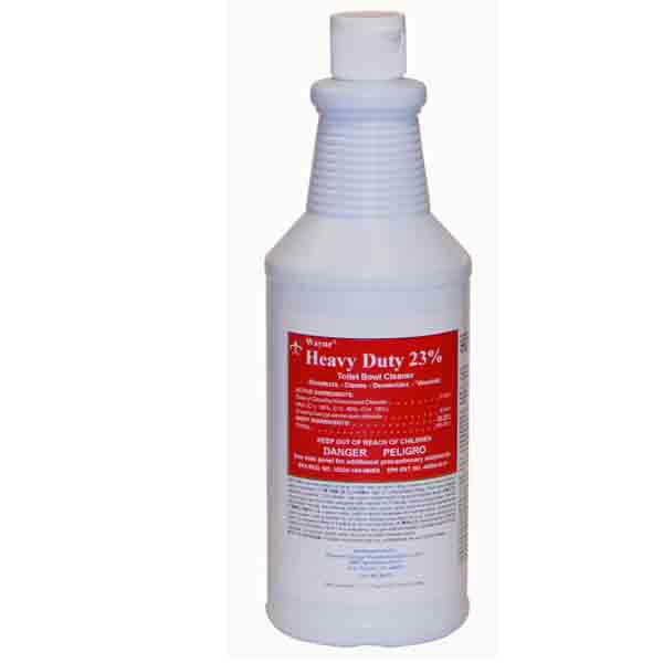 HEAVY DUTY DISINFECTANT BOWL CLEANER The Janitors Supply Co., Inc.