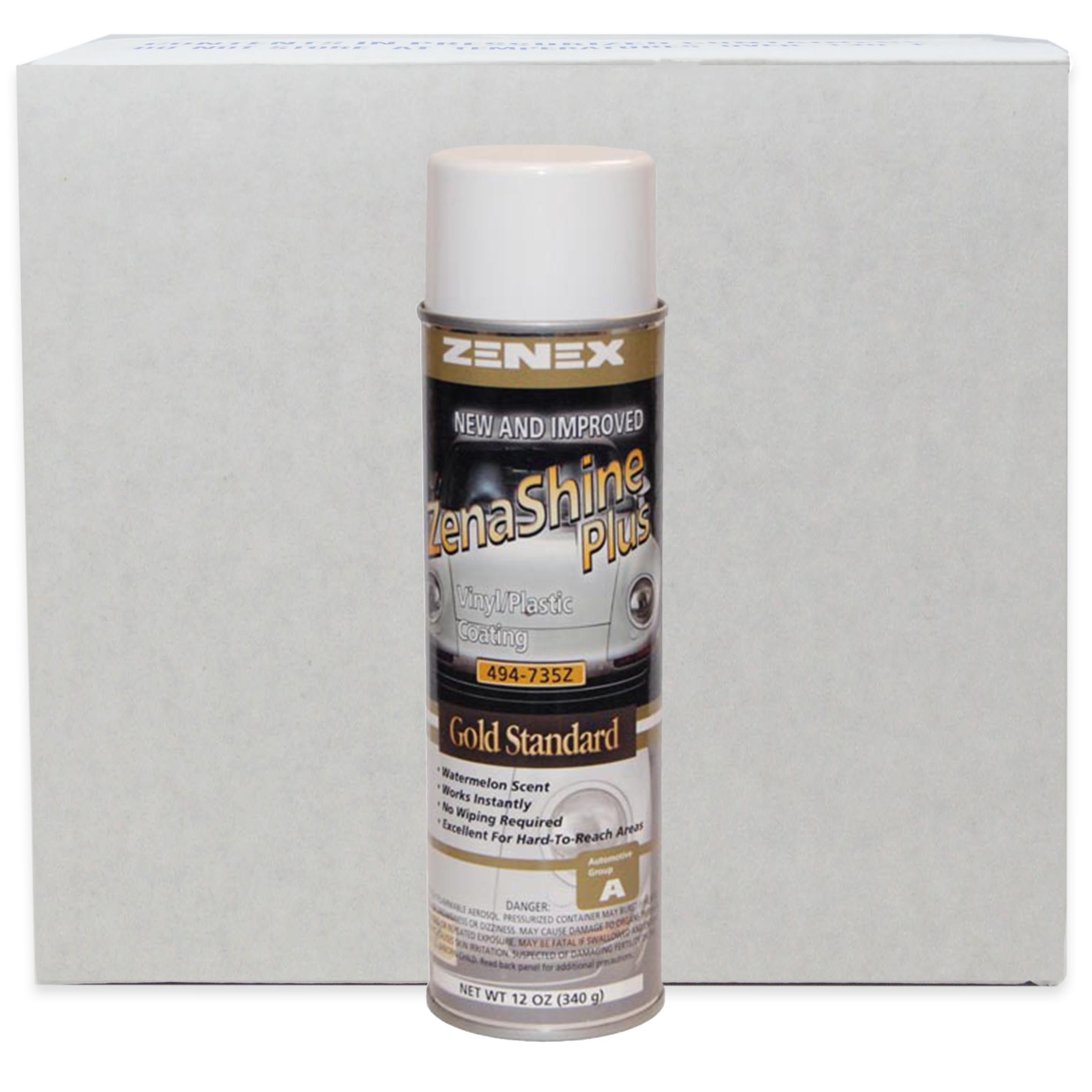 ZenaShine Plus plastic restorer spray for cars with pleasant scent.